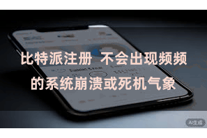 比特派注册 不会出现频频的系统崩溃或死机气象
